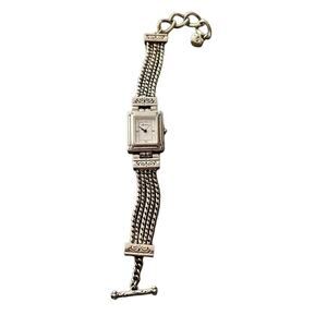 Brighton Tivoli Silver Tone Watch Toggle Bracelet